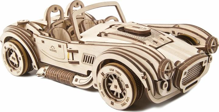 Actual product image Ugears Cobra Drift race car