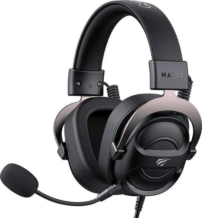 Actual product image Havit Gaming headphones H2002E (black) (Cable)