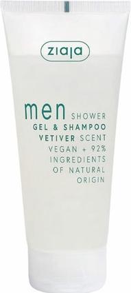 Produktbild Ziaja Shower gel and shampoo Vetiver Men (Gel & Shampoo) 200 ml (200 ml)