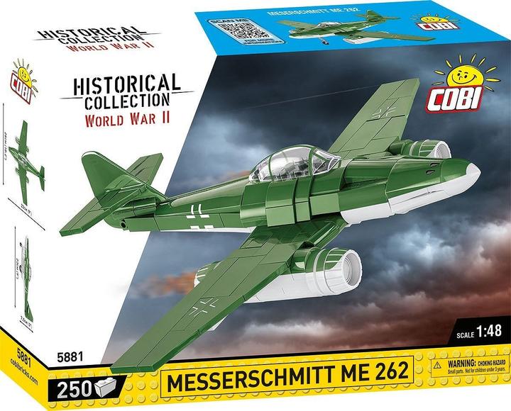 Actual product image Cobi Easy Planes Messerschmitt ME 262