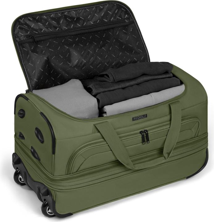 Image du produit Redolz Sac de voyage Duffle Essentials 2 roues 55 cm avec soufflet extensible (43 l)