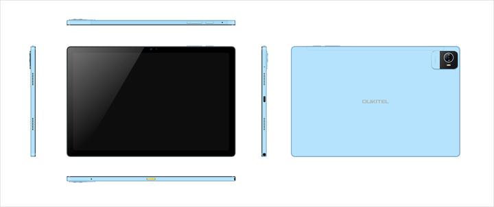 Actual product image Oukitel OKT3 8/256GB Tablet Blue (4G, 10.51", 256 GB, Blue)