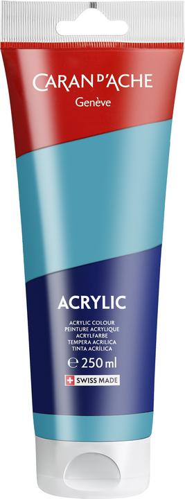 Produktbild Caran d'Ache Acrylic (Türkisblau, 250 ml)