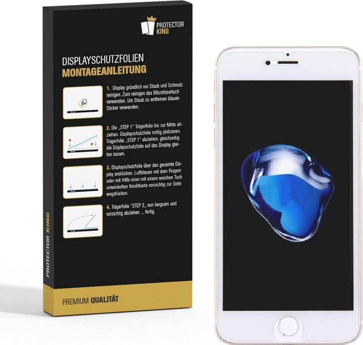 Produktbild Protectorking 6x Panzerfolie Anti-Shock matt entspiegelt (6 Stück, Apple iPhone 8 Plus)