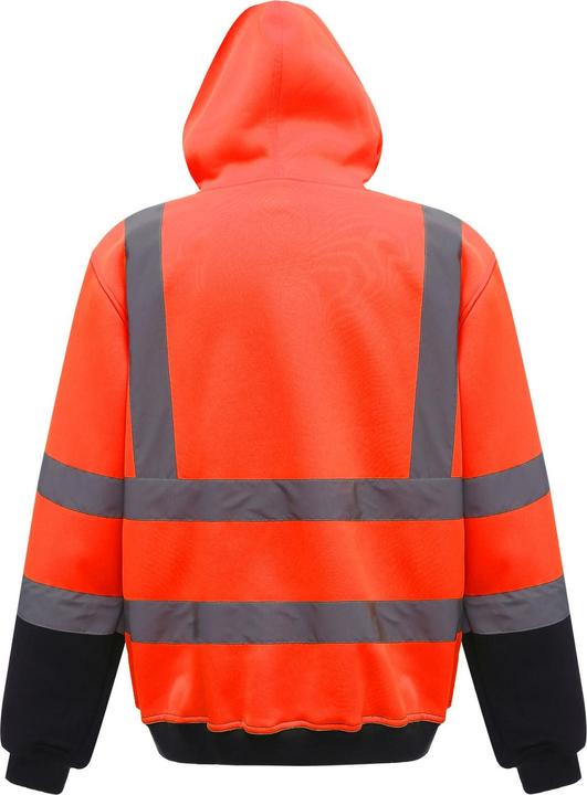 Actual product image Yoko Mens Hi-Vis Pullover Hoodie (L)