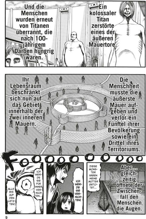 Immagine prodotto Attack on Titan, Band 3 (Tedesco, Hajime Isayama, 2014)
