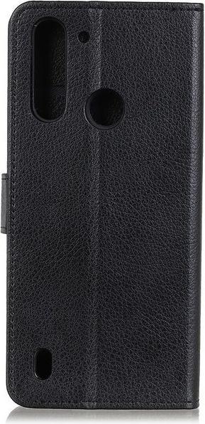 Produktbild MU Classic Litchi Leder Bookcover Series (Motorola Moto G8 Power Lite)