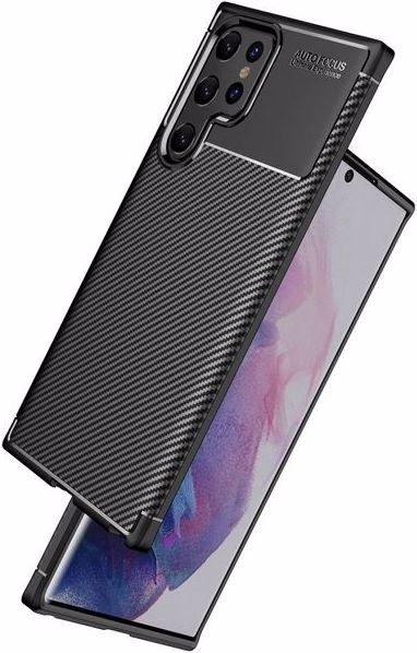 Produktbild MU Style Carbon Fiber TPU Softcase Series (Samsung Galaxy S22 Ultra)