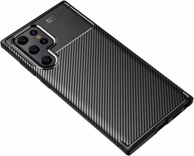 Produktbild MU Style Carbon Fiber TPU Softcase Series (Samsung Galaxy S22 Ultra)