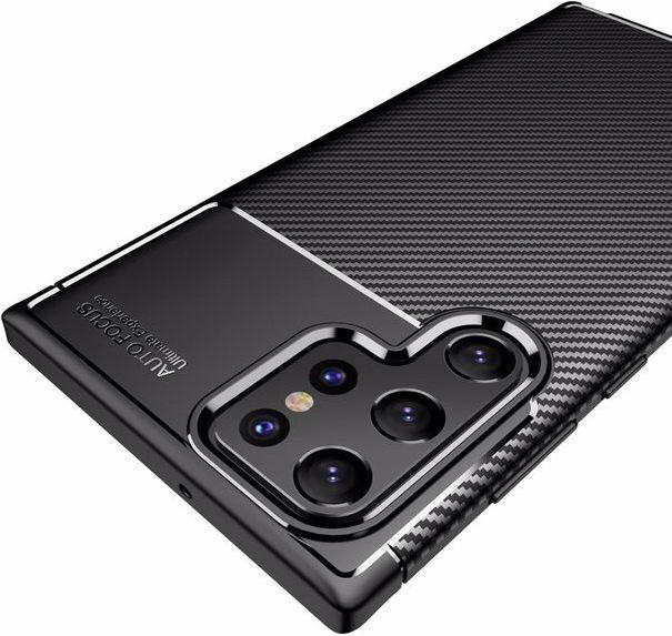 Actual product image MU Style Carbon Fiber TPU Softcase Series (Samsung Galaxy S22 Ultra)