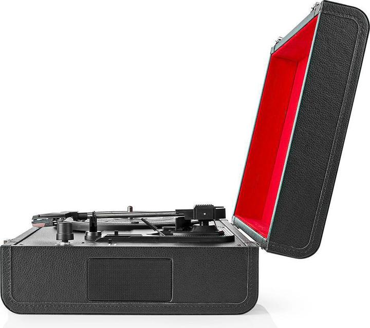 Produktbild Nedis Plattenspieler, 18W Lautsprecher, Bluetooth, Koffer (Manuell)