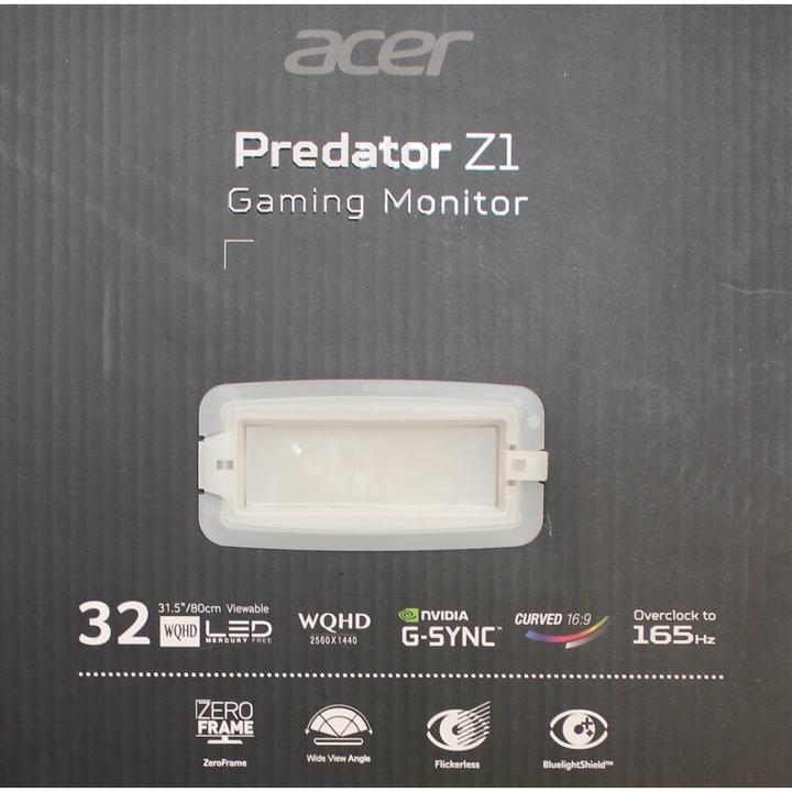 Actual product image Acer Predator Z1 Z321QU (2560 x 1440 pixels, 31.50")