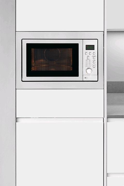 Produktbild Exquisit EMW2539HI Arbeitsplatte Edelstahl (25 l)