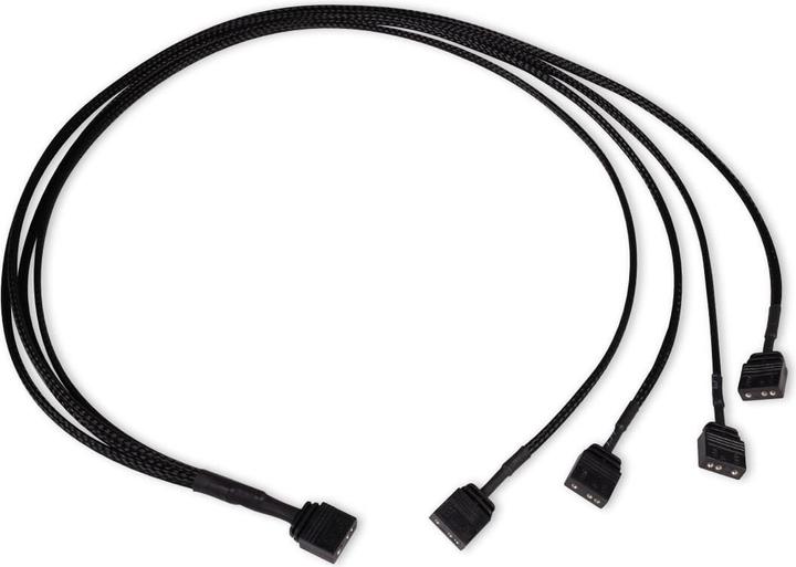 Produktbild Alphacool KAB Y-Splitter aRGB 3-Pin auf 4x 3-Pin 60cm