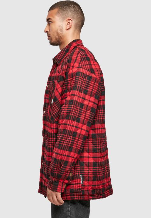 Actual product image Southpole Flannel Quilted Shirt Jacket (M)