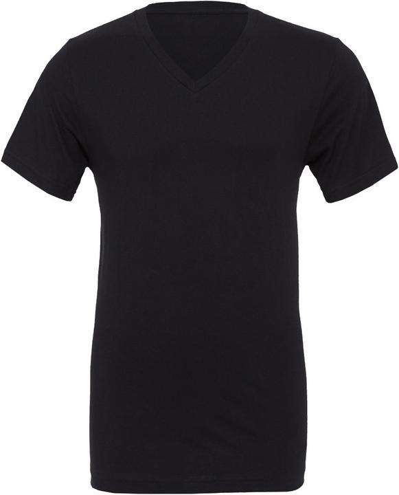 Bella Canvas Canvas TShirt mit VAusschnitt kurzärmlig