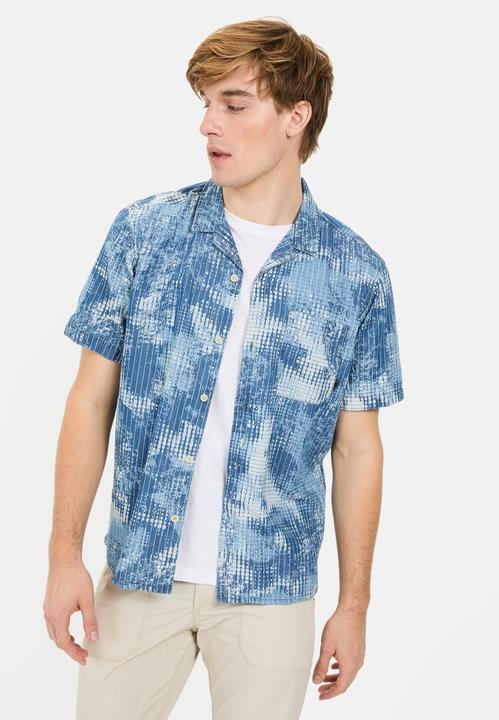 Produktbild Camel Active Kurzarmhemd mit Allover-Print (L)