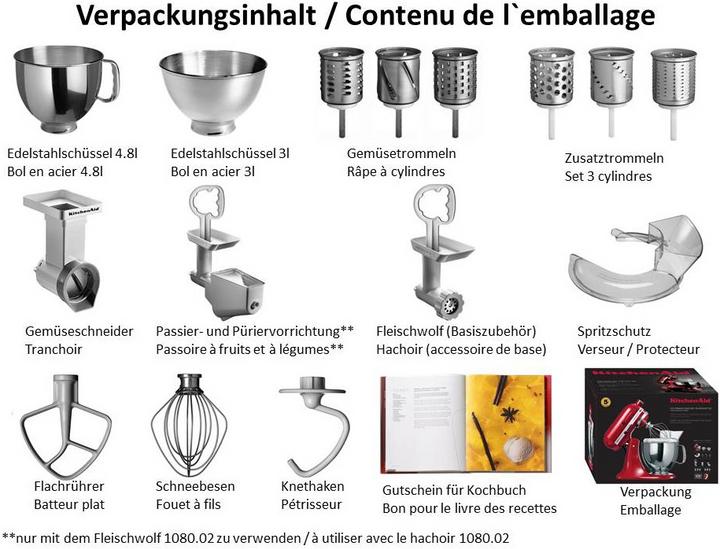Produktbild KitchenAid Artisan KSM150 Jubiläums-Set