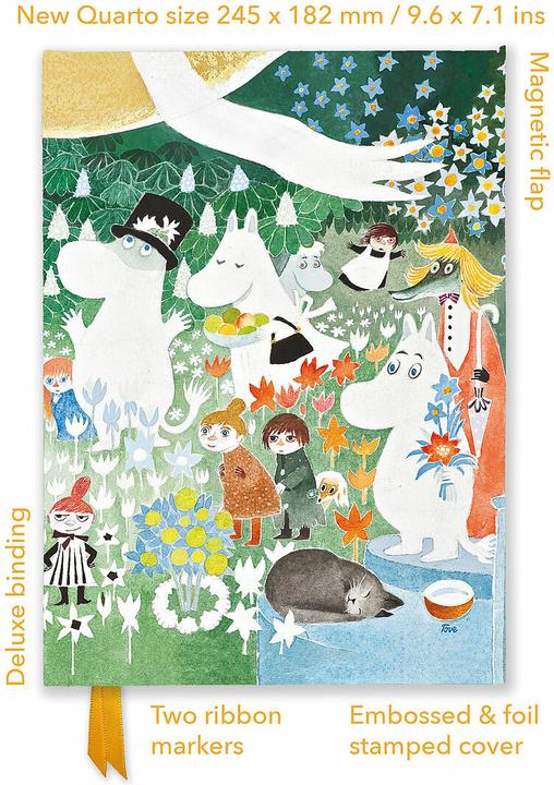 Immagine prodotto Moomin: Viaggio pericoloso (Diario in quarto sventato) (Righe, Copertina rigida)