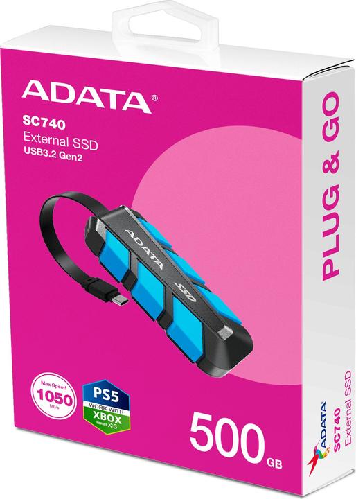 Actual product image Adata SC740 (500 GB)