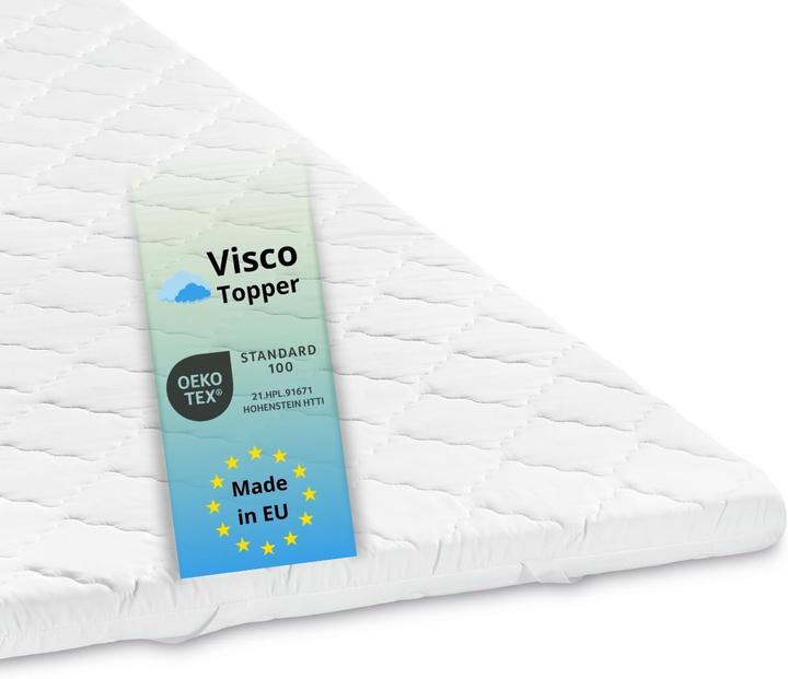 Bodyprotect Viscoschaum Matratzentopper 90x200 cm (90 x 200 cm)