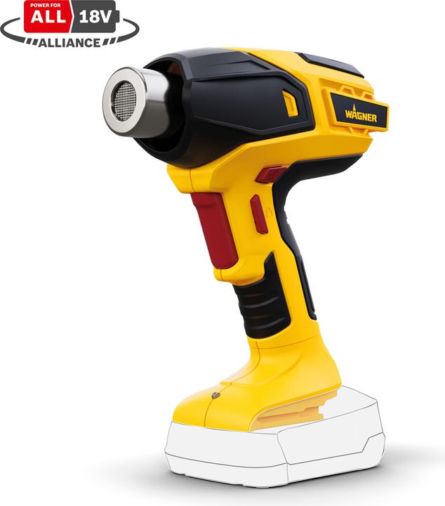 Immagine prodotto Wagner System 2420168 Pistola ad aria calda Furno 550 18V senza batteria, senza caricabatterie