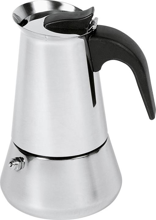 Actual product image Weis Espresso maker 4 cups stainless steel (4 T.)