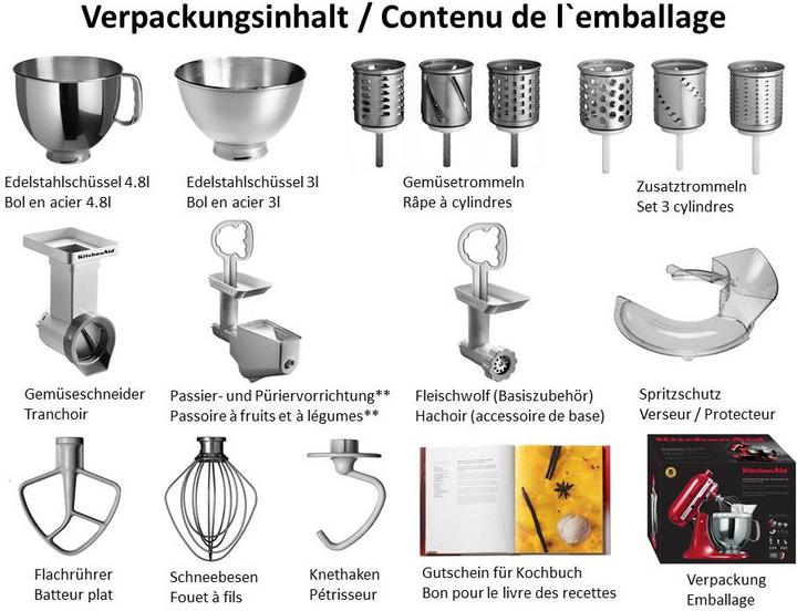 Actual product image KitchenAid Artisan KSM150 Anniversary Set