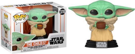 Image du produit Funko POP! - Star Wars - The Mandalorian: The Child with Cup