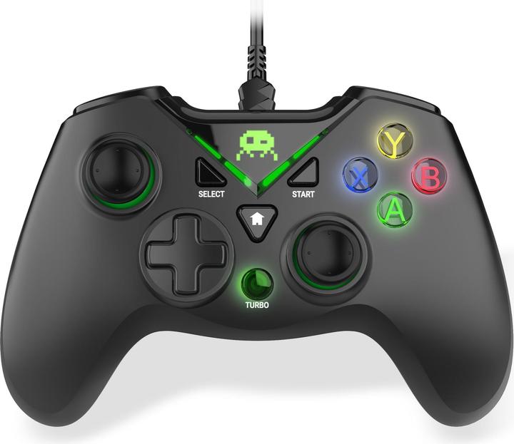 Immagine prodotto NoName Freaks and Geeks - Black Wired Controller for PC with 3M Cable (PC)