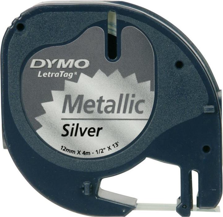 Actual product image Dymo LetraTAG writing volume S0721750 (1.20 cm, Silver)