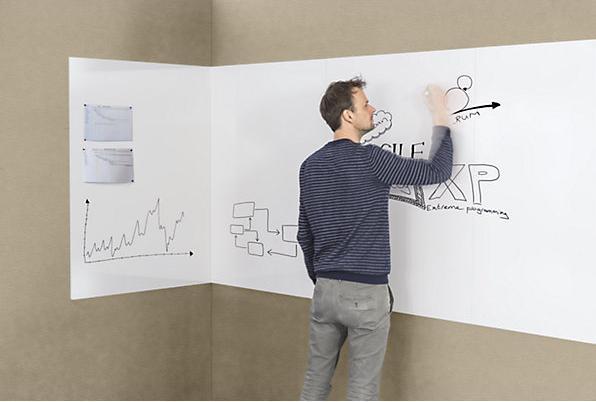 Image du produit Berec Tableau blanc Chameleon Sharp (118 x 88 cm)