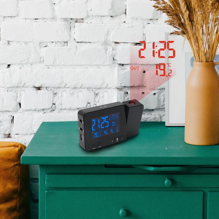 Actual product image Casativo Projection alarm clock