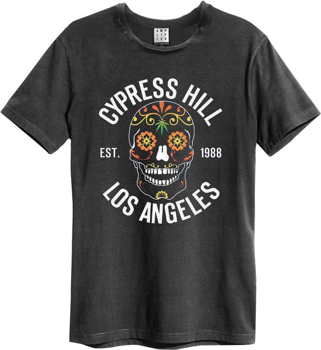 Amplified Floral Skull TShirt (XS)