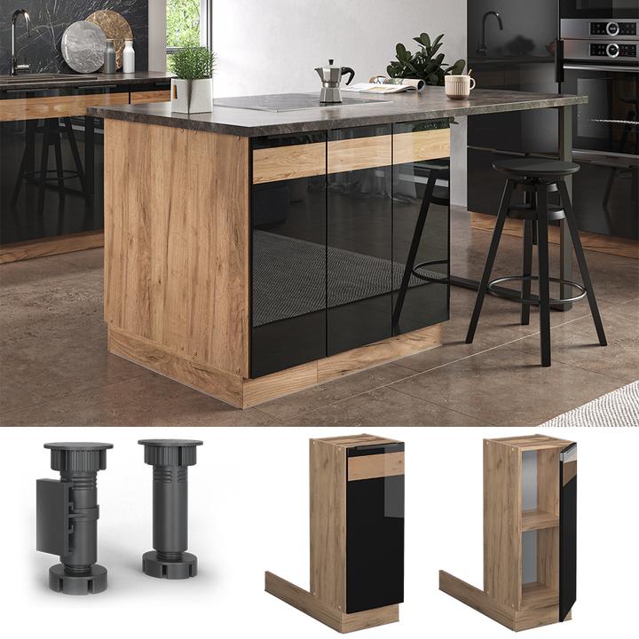 Actual product image Vicco Kücheninsel Fame-Line (30 x 30 x 82 cm)