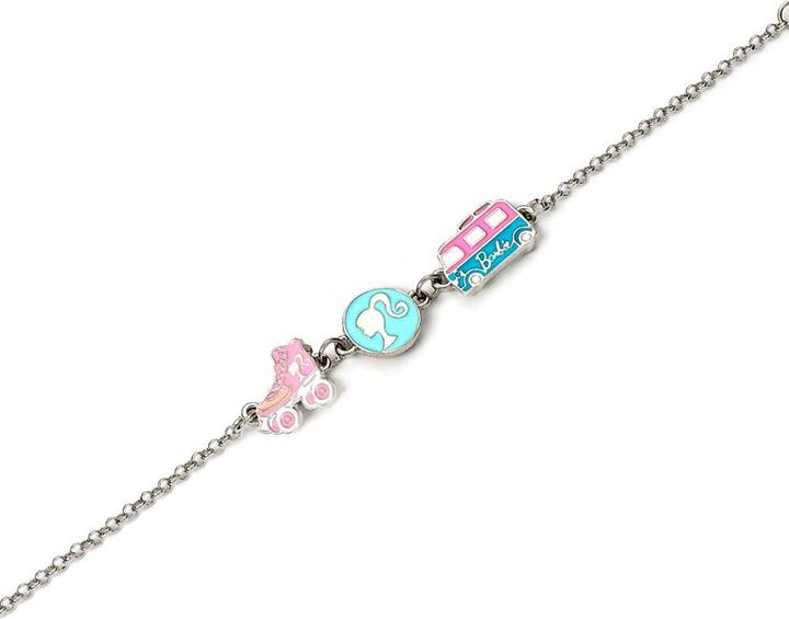 Actual product image Barbie Charm Bracelet (23 cm, 100% synthetic material)