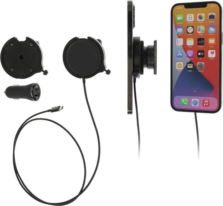 Immagine prodotto Brodit Supporto con MagSafe + caricatore per auto