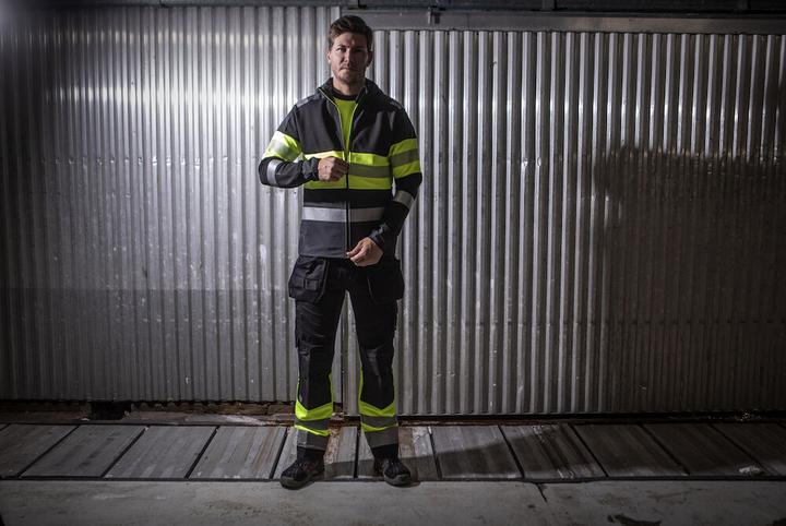 Produktbild Projob Warnschutz Arbeitshose mit Hängetaschen (96)