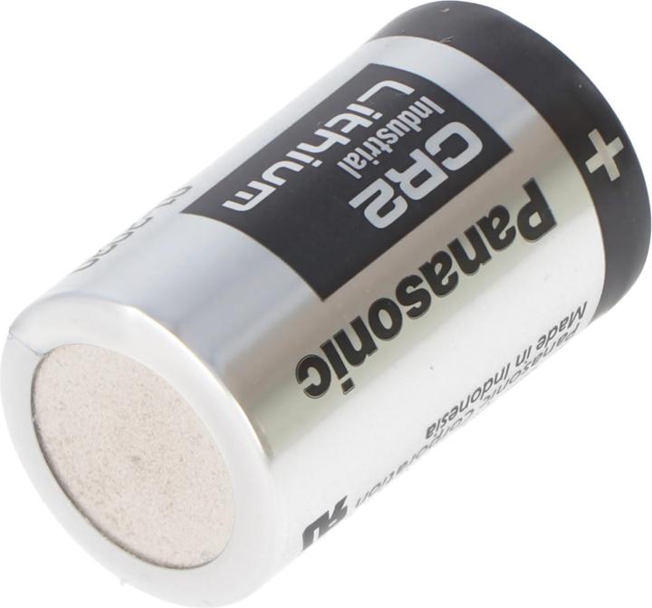 Produktbild Panasonic Photobatterie CR2 Lithium 3V Kapazität typisch 850mAh, 1 Stück (1 Stk., CR2, 850 mAh)