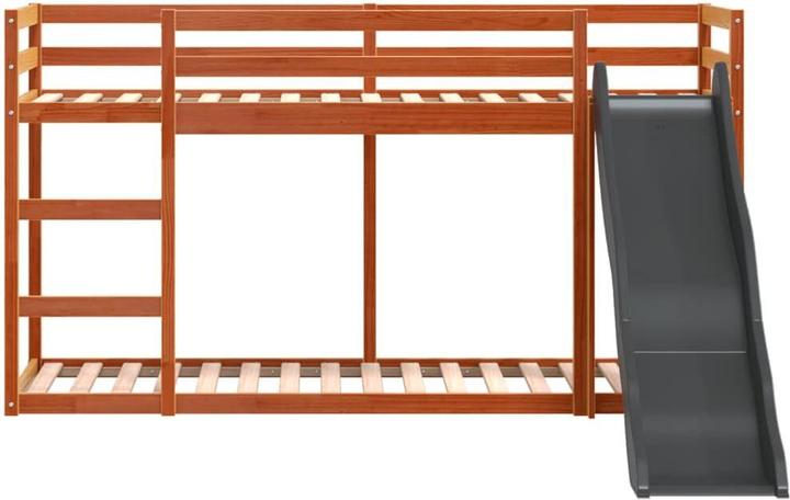 Produktbild VidaXL Etagenbett mit Rutsche & Leiter 90 x 200cm (90 x 200 cm)