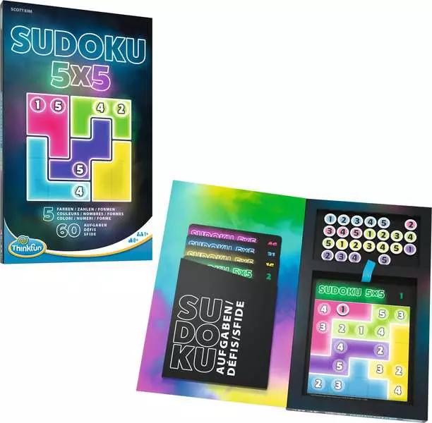 Actual product image Ravensburger ThinkFun - 76634 - Sudoku 5x5 - The magnetic travelling puzzle game. Perfect for travelling and as a (German, Italian, French)