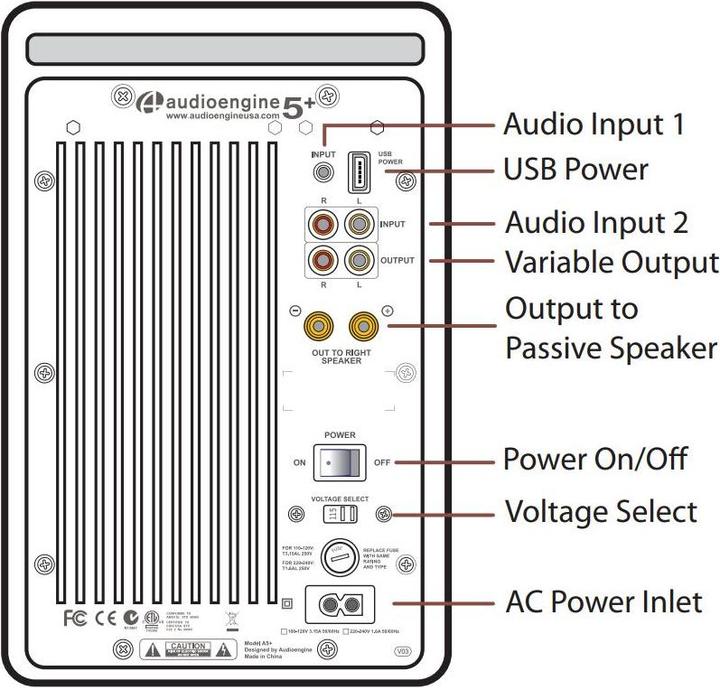 Produktbild Audioengine A5+ (1 Paar, 150 W)