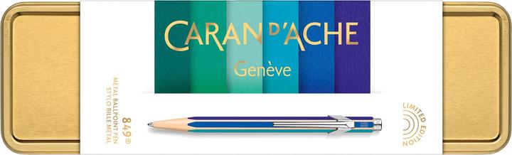 Image du produit Caran d'Ache Stylo à bille 849 (Vert, Bleu, 1 x)
