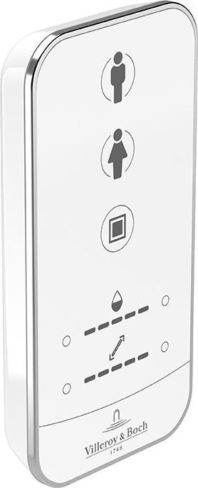 Produktbild Villeroy & Boch Dusch-WC Komplettanlage ViClean-l100 wei mit Beschichtung V0E100R1