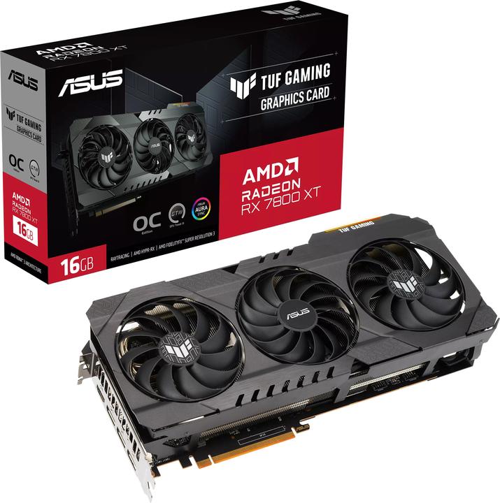 Produktbild ASUS TUF Gaming Radeon RX 7800 XT OG OC (16 GB)
