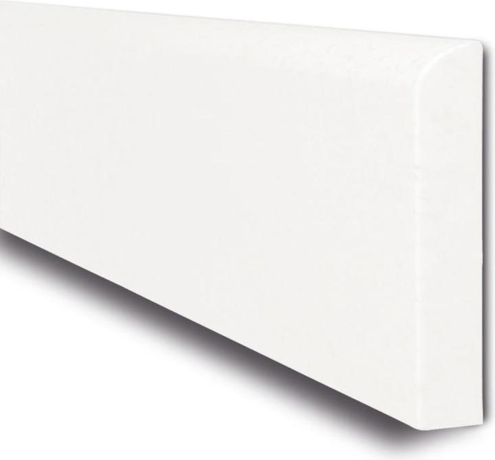 Produktbild Moravia MORION Wand-Schrammschutz in weiss Länge 2060 mm, Höhe 150 mm, Stärke 20 mm