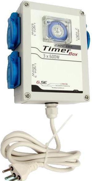 Image du produit Tamar Coffret électrique GSE Minuterie 3x600 watts