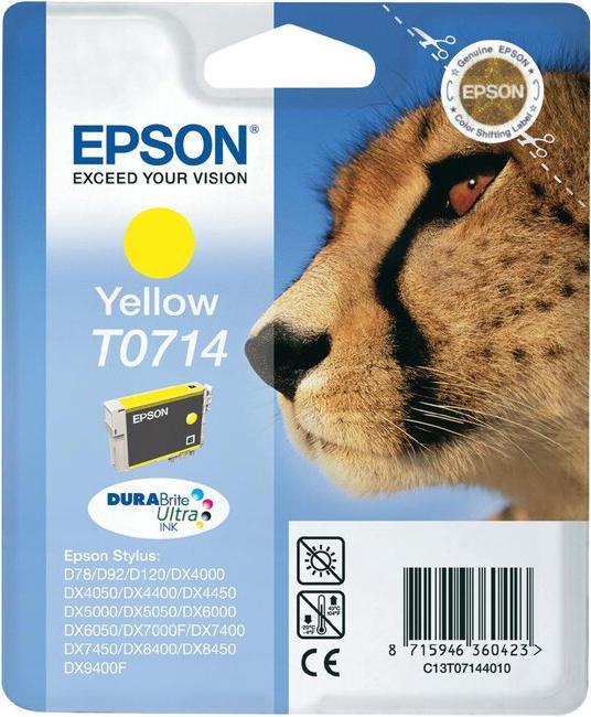 Immagine prodotto Epson T0714 TINTE PATRONEN Stylus SX100 SX105 SX110 SX115 SX200 SX205