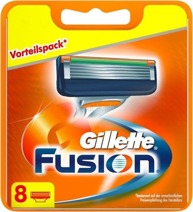 Produktbild Gillette Fusion Systemklingen 8er (8 x)