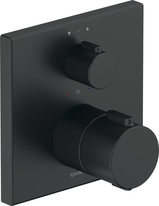 Duravit Miscelatore termostatico, termostato da incasso, 2 utenze, angolare, TH42000130